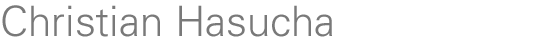 Christian Hasucha
