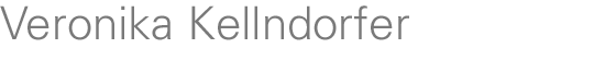 Veronika Kellndorfer